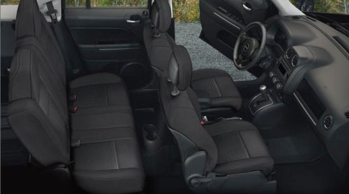 The interior of the 2012 Jeep Compass Latitude 4x4 | Torque News